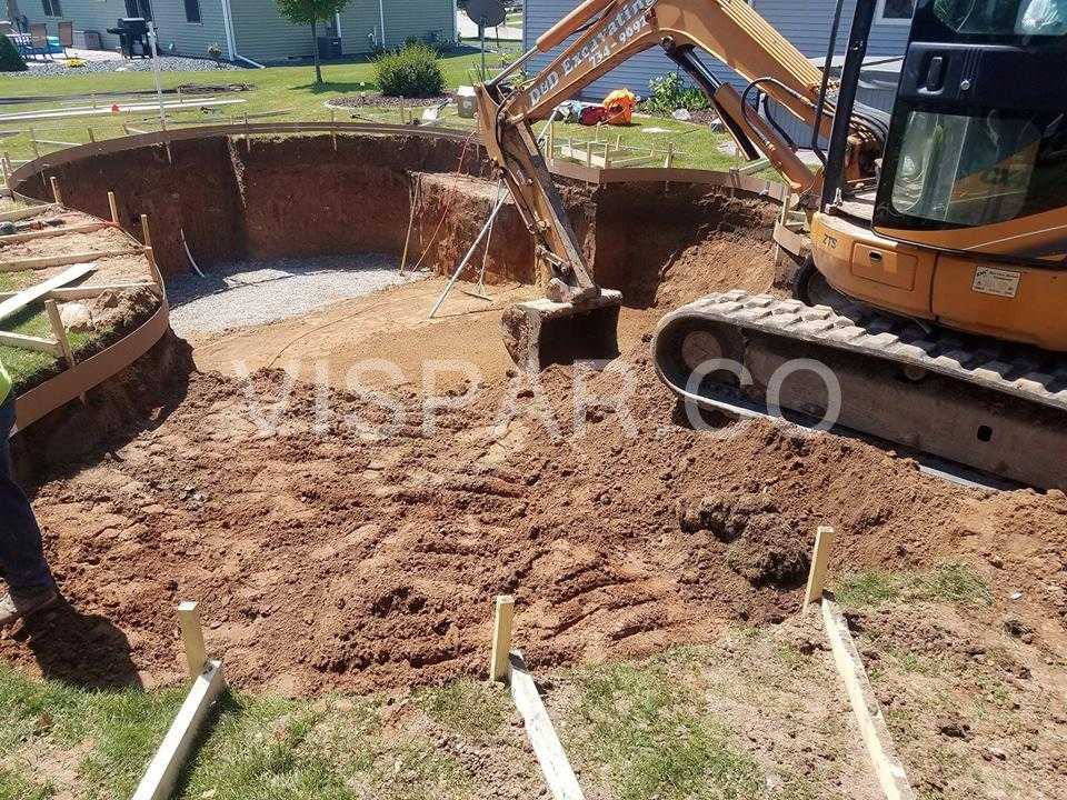 اهمیت گودبرداری زمین در مراحل ساخت استخر