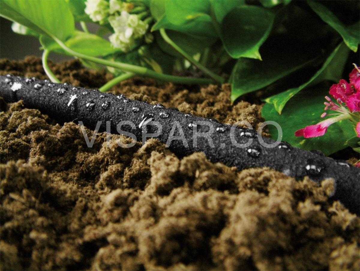 آبیاری زیر زمینی تراوا یکی از انواع روش آبیاری قطره ای باغات از طریق لولههای اسفنجی