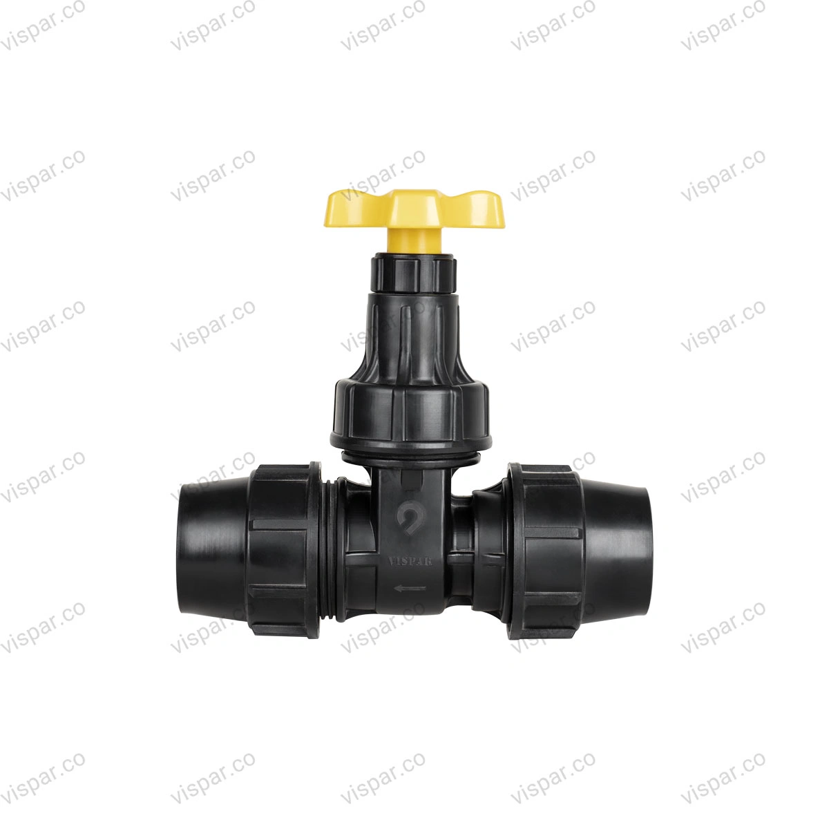 شیر کشویی دسته کوتاه دو سر رابط