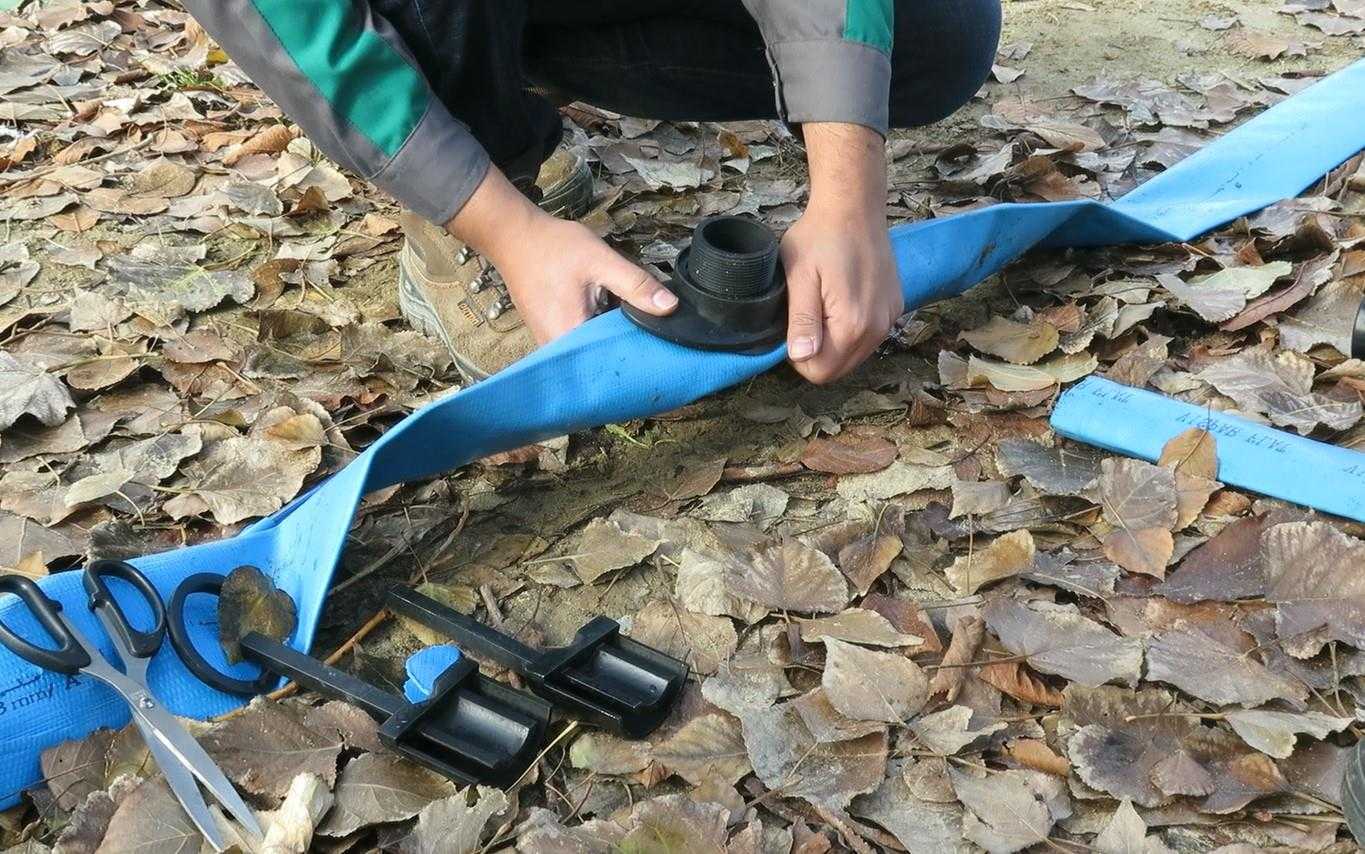 نحوه نصب کمربند لی فلت و لوله نخدار