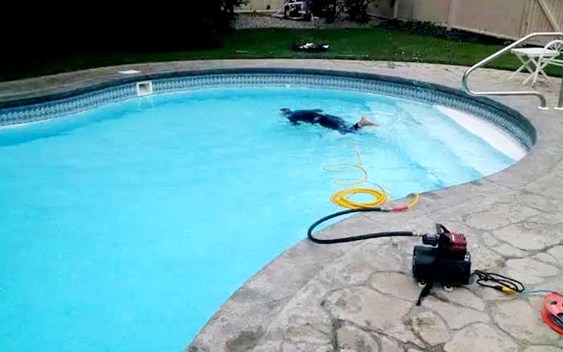 تشخیص انواع نشتی استخر در استخر فایبرگلاس