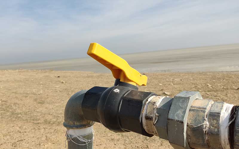 کاربرد شیر توپی پلیمری