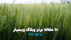 10 مقاله برتر ویسپار در سال 1402 - آبیاری و صنعتی
