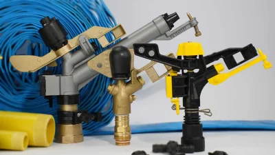 انواع آبپاش های آبیاری در کشاورزی