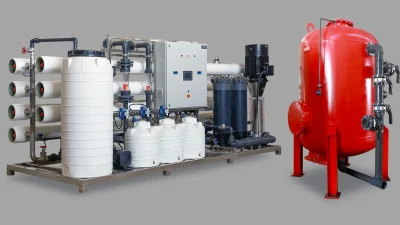 بررسی ساز و کار دستگاه تصفیه آب صنعتی و آب شیرین کن