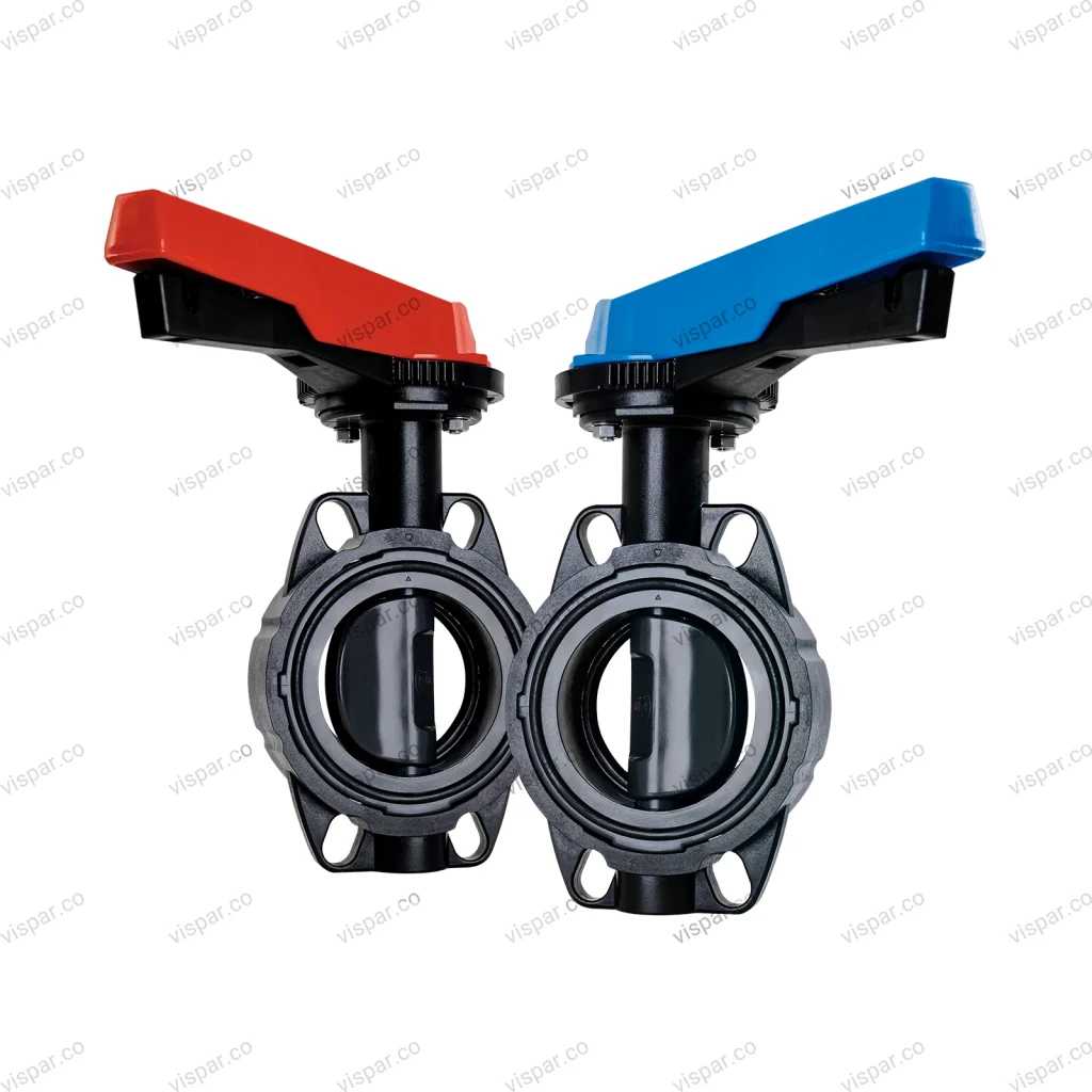 شیر پروانه ای افست دار ویسپار