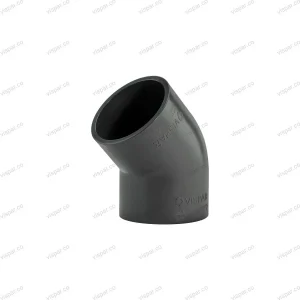 زانو 45 درجه چسبی ویسپار